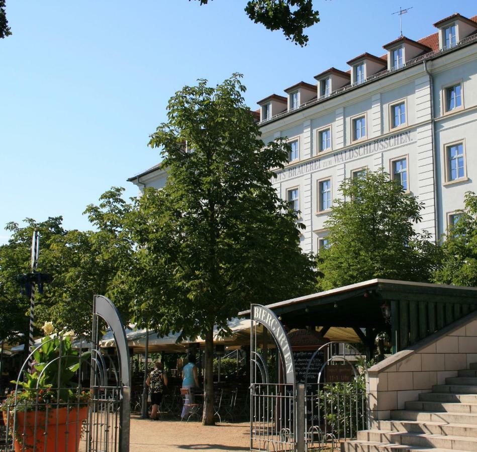 Hotel Am Waldschloesschen - Brauhaus Дрезден Екстериор снимка